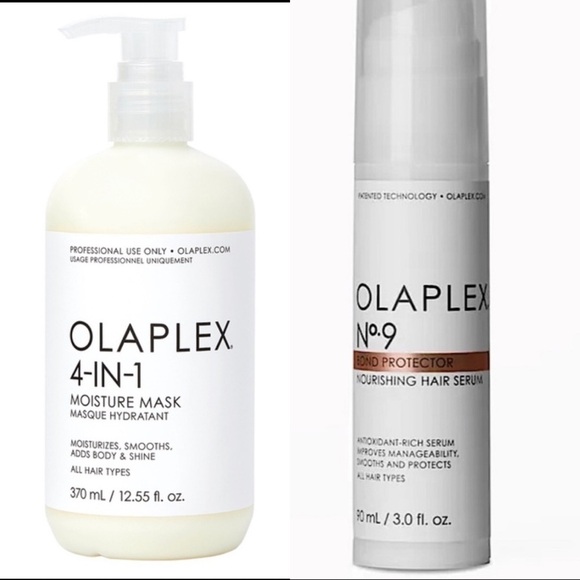 BRAND NEW! OLAPLEX Nourishing N°9 Serum and 4 in 1 Jumbo Moisture Mask